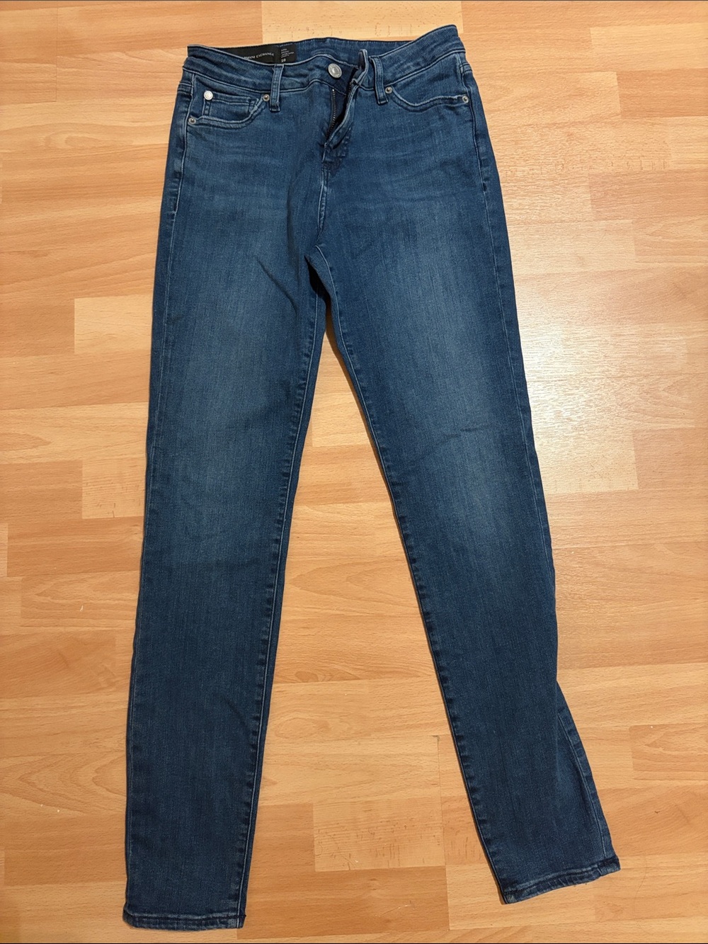 Armani Exchange Women's Dark Blue Skinny Jeans